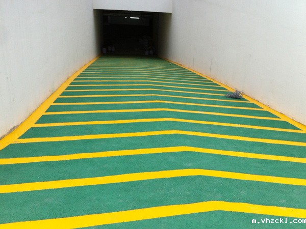 上海同济大学止滑车道防滑地坪
