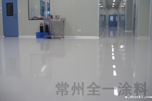 环氧自流平地坪漆喷涂漆膜桔皮现象的原因及解决办法