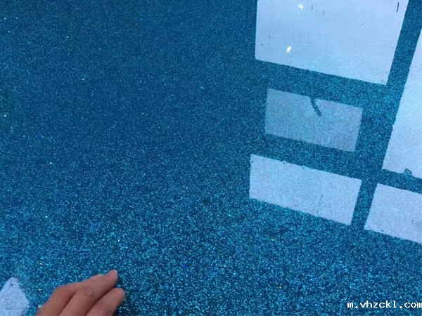 自流平浮动彩砂地坪