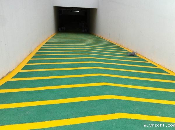 上海同济大学止滑车道防滑地坪